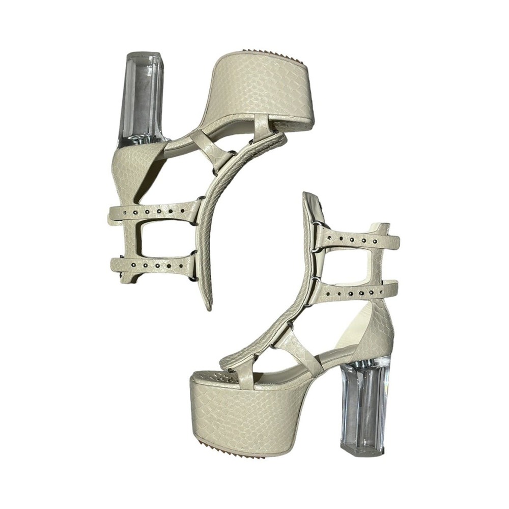 Rick Owens $3,000 Python Spartan Gladiator Heel - image 2